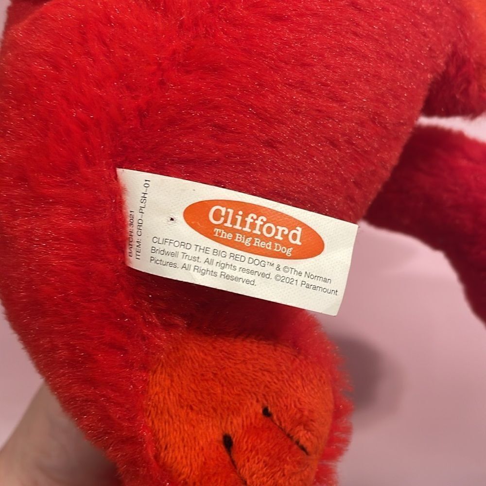 Clifford the Big Red Dog 2021 Paramount Pictures Excellent Condition 10.5” long - Picture 8 of 9
